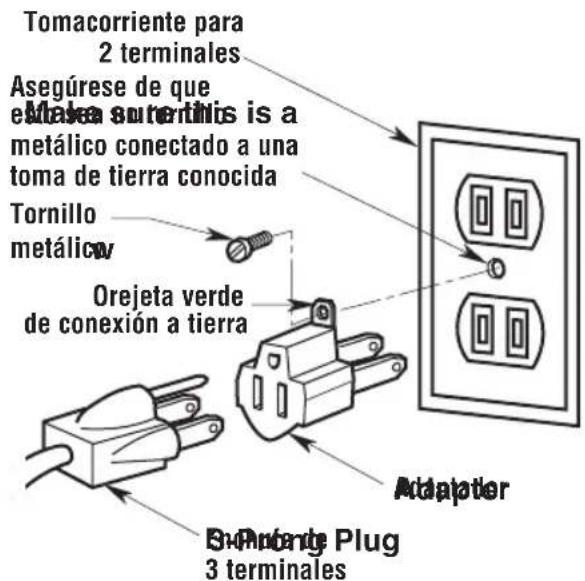 Craftsman CMXEVBE17585 - INSTRUCCIONES DE CONEXión A TIERRA - 2