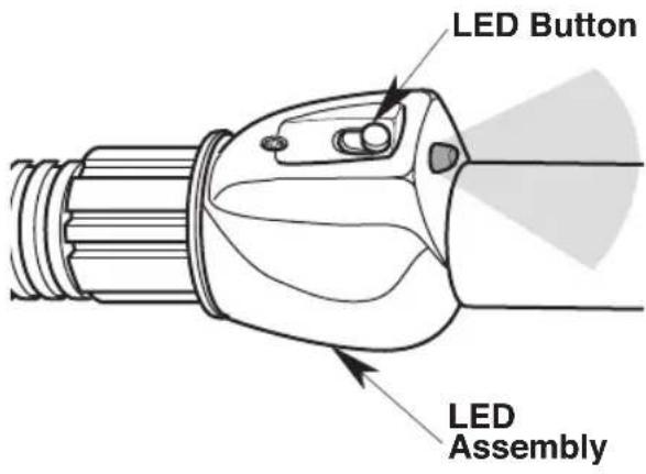Craftsman CMXEVBE17585 - LED Lighted Nozzle Usage (Fig. K) - 1
