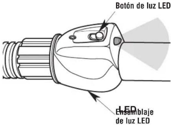 Craftsman CMXEVBE17585 - Utilización de la boquilla con iluminación LED (Fig. K) - 1