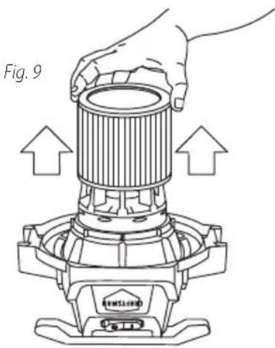 Craftsman CMXEVBCV430L - ADVERTENCIA: SIempre DESENCHUFAR DEL TOMACORRIENTE DE LA PARED ANTES DE QUITAR LA CUBIERTA DEL DEPOSITO. - 5