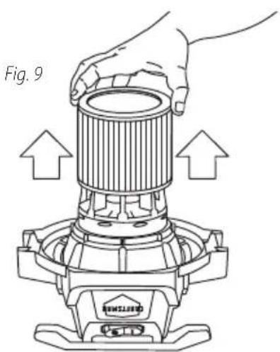 Craftsman CMXEVBCV430L - INSTALLATION ET NETTOYAGE DU FILTRÉ À CARTOUCHE 14, 15 : - 6