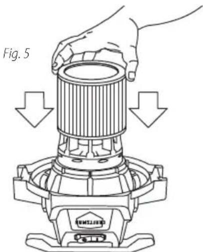 Craftsman CMXEVBCV430L - INSTALLATION ET NETTOYAGE DU FILTRÉ À CARTOUCHE 14, 15 : - 2