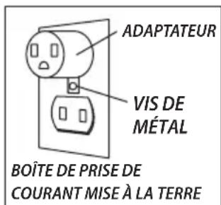 Craftsman CMXEVBCV430L - INSTRUCTIONS DE MISE À LA TERRE - 2