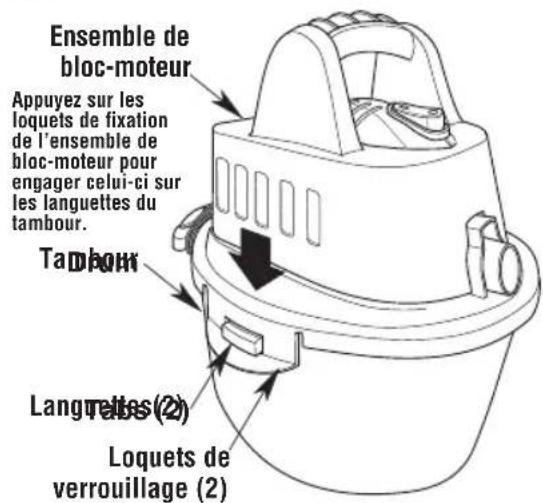 Craftsman CMXEVBE17250 - Assemblage d'aspirateur - 1