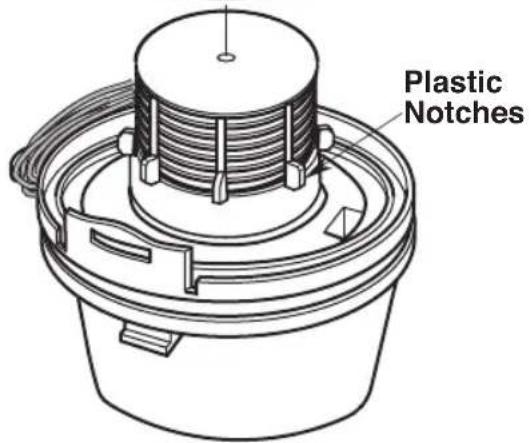 Craftsman CMXEVBE17250 - Filter Removal and Replacement (Fig. Q) - 4