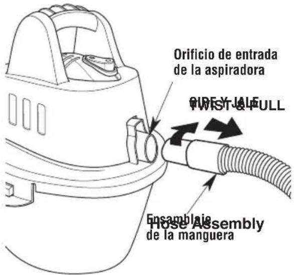 Craftsman CMXEVBE17250 - Introduzca la manguera - 2