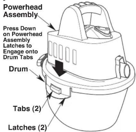 Craftsman CMXEVBE17250 - Vac Assembly - 1