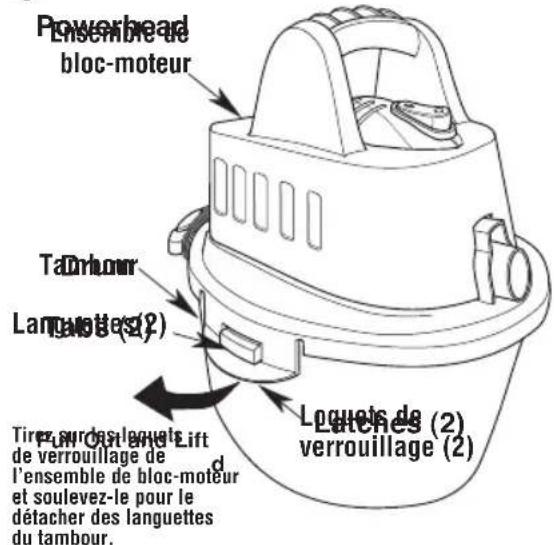 Craftsman CMXEVBE17250 - Assemblage d'aspirateur - 2