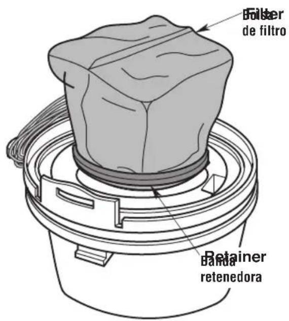 Craftsman CMXEVBE17250 - Recogida de materiales secos con la aspiradora (Fig. M) - 1