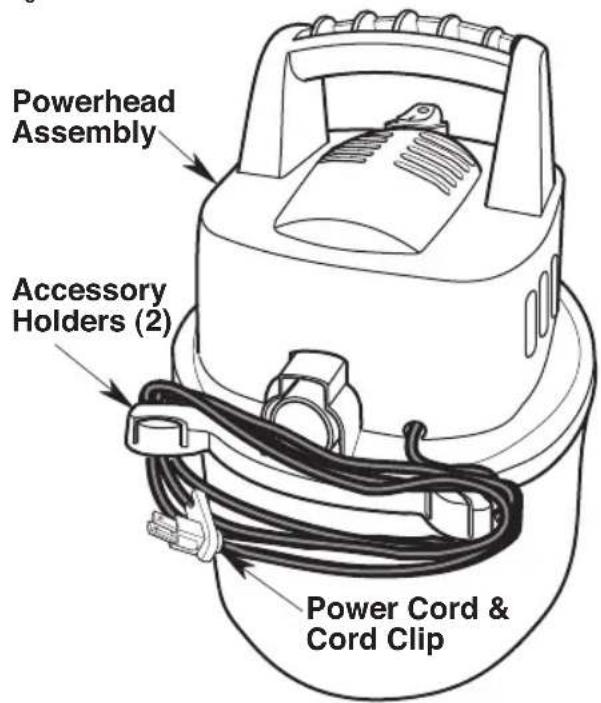 Craftsman CMXEVBE17250 - Power Cord Storage (Fig. J) - 1