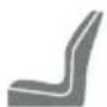 STIGA Tornado 398e - Transmission engagement / disengagement lever icon - 1