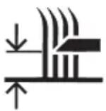 STIGA Tornado 398e - Grass catcher symbol - 1