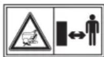 STIGA Tornado 398e - DANGER DE RENVERSE-MENT DE LA MACHINE - 1
