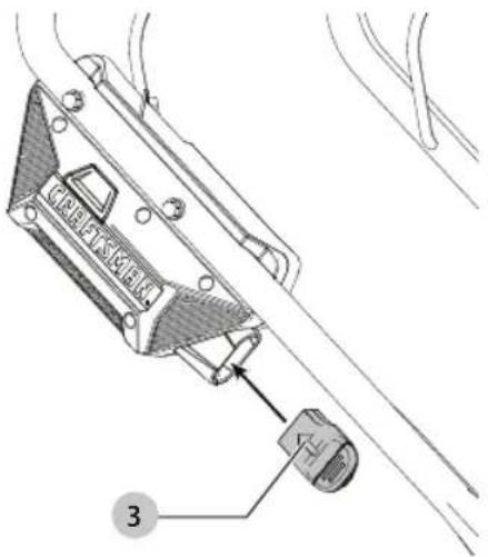 Craftsman CMCMW260P1 - Clé de sûreté (Fig. F) - 1
