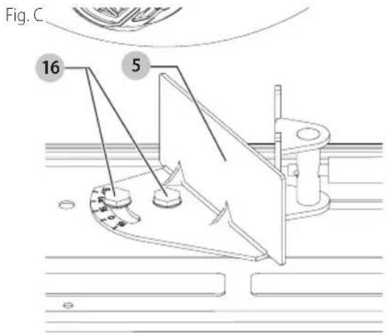 Craftsman CMEM2500 - Pour modifier l'espace entre le guide et l'étau - 1