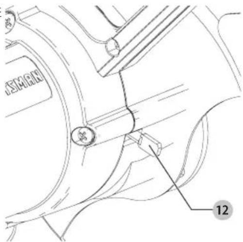 Craftsman CMEM2500 - Retrait et installation des meules (Fig. A, E, F) - 1