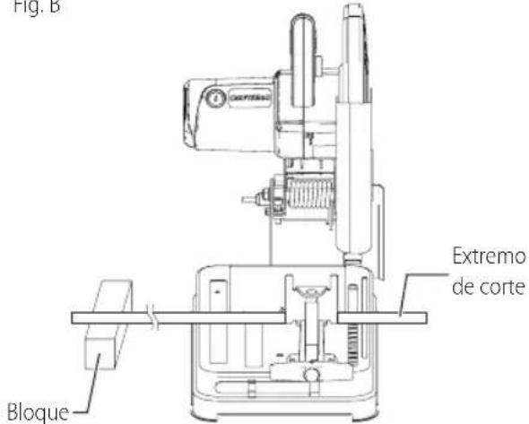 Craftsman CMEM2500 - Sujeción y Soporte del Material (Fig. B) - 1