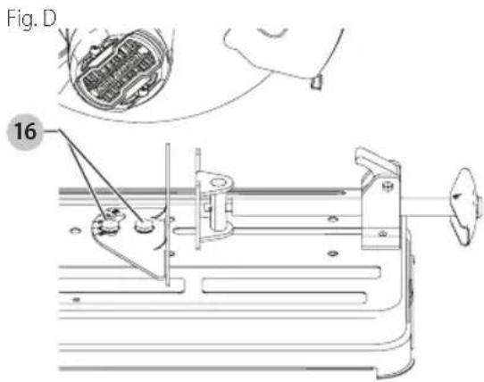 Craftsman CMEM2500 - Pour changer l'angle de coupe désiré (Fig. A, D) - 1
