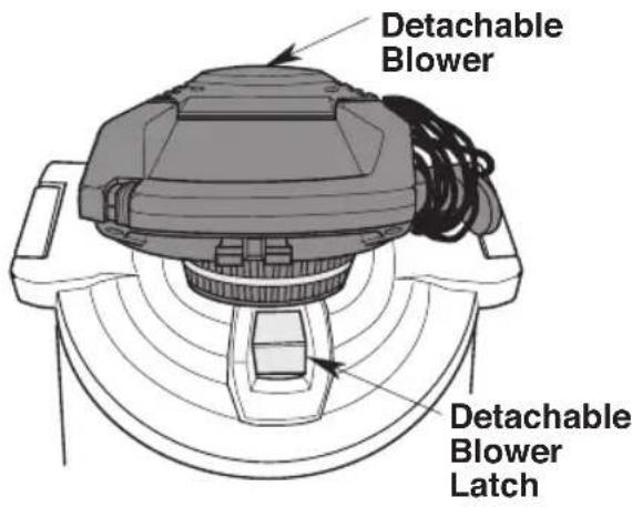 Craftsman CMXEVBE17607 - Detachable Blower Position - 2