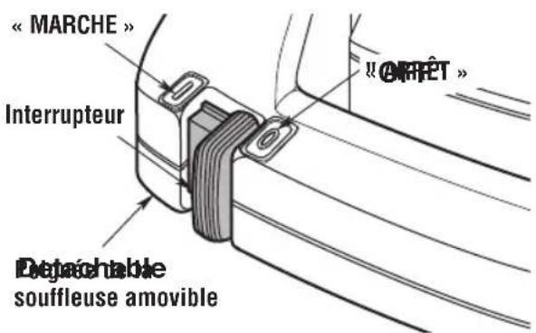 Craftsman CMXEVBE17607 - Utilisation de la soufflante amovible pour « souffler » - 3
