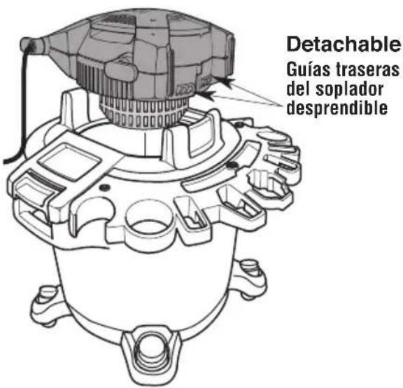 Craftsman CMXEVBE17607 - Posición del soplador desprendible - 3