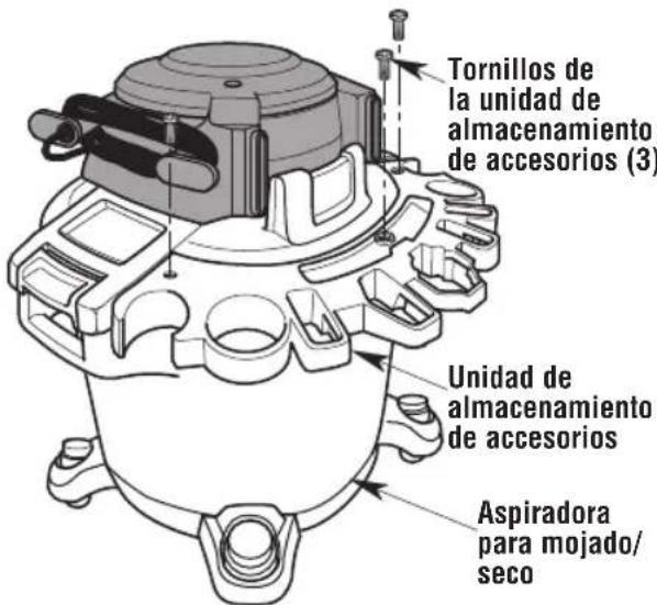 Craftsman CMXEVBE17607 - Ensamblaje de la unidad de almacenamiento de accesorios (Fig. E) - 1