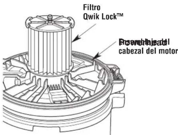 Craftsman CMXEVBE17607 - Instalación del filtro - 2