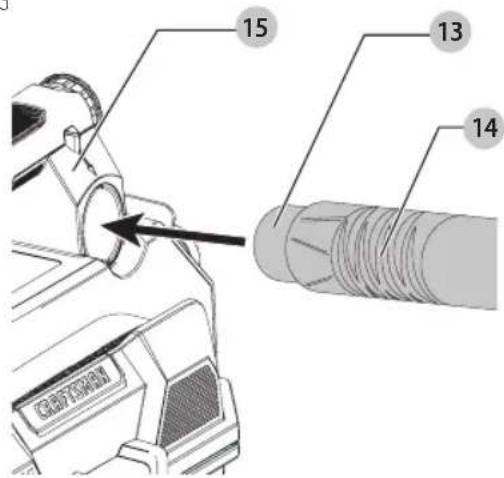 Craftsman CMCV002 - Cómo Usar Como Soplador (Fig. A, G) - 1