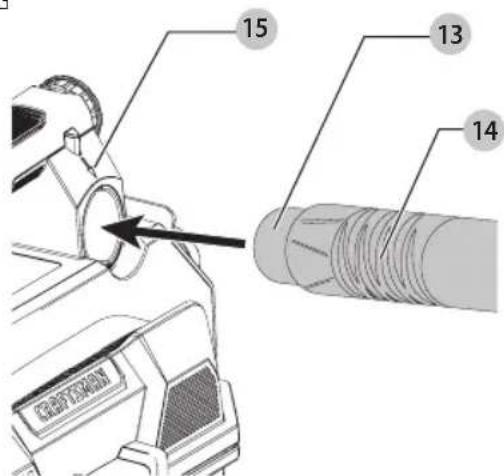 Craftsman CMCV002 - To Use as a Blower (Fig. A, G) - 1