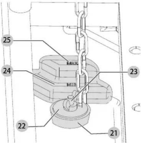 Craftsman CMCS4000M1 - Llenado y Drenaje de Depósito de Agua (Fig. N) - 1