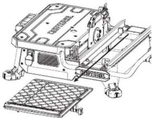 Craftsman CMCS4000M1 - To Remove the Cutting Cart - 2