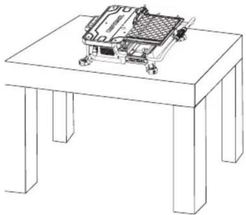 Craftsman CMCS4000M1 - Placement de l'outil (Fig. K) - 1