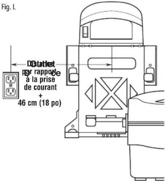 Craftsman CMXEVBE17925 - Suspension de l'aspirateur sur l'étagère de rangement (Fig. L, M, N, O & P) - 1