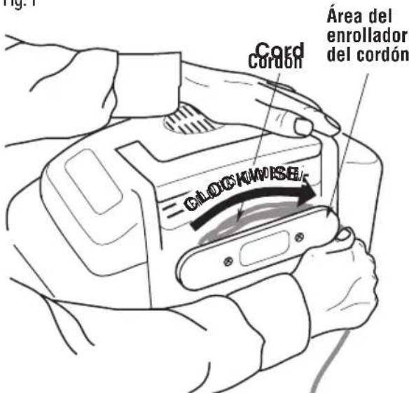 Craftsman CMXEVBE17925 - Almacenamiento del cable (Fig. T) - 1