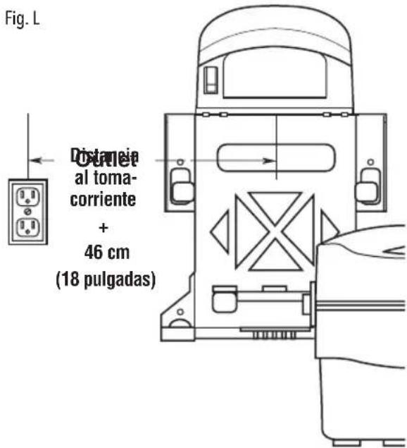 Craftsman CMXEVBE17925 - Suspensión de la aspiradora en el armazón de almacenamiento (Fig. L, M, N, O & P) - 1