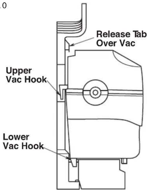 Craftsman CMXEVBE17925 - Hanging Vac on Storage Rack (Fig. L, M, N, O & P) - 4
