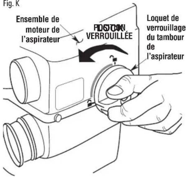 Craftsman CMXEVBE17925 - Assemblage de l'aspirateur (Fig. H, I, J & K) - 4