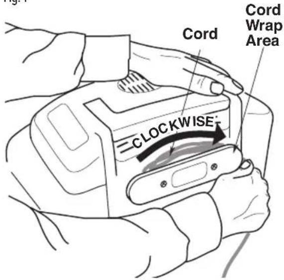 Craftsman CMXEVBE17925 - Cord Storage (Fig. T) - 1