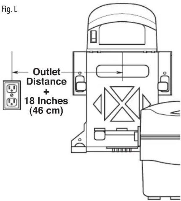 Craftsman CMXEVBE17925 - Hanging Vac on Storage Rack (Fig. L, M, N, O & P) - 1