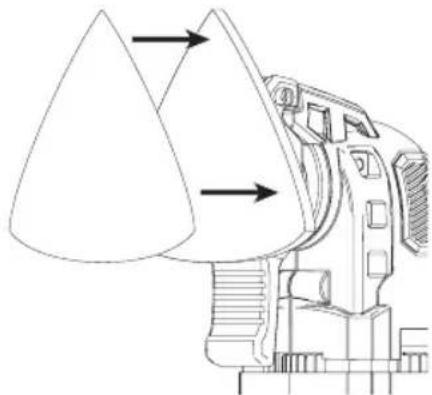 Craftsman CMEW400 - Installing/Removing Sanding Sheets (Fig. E) - 1