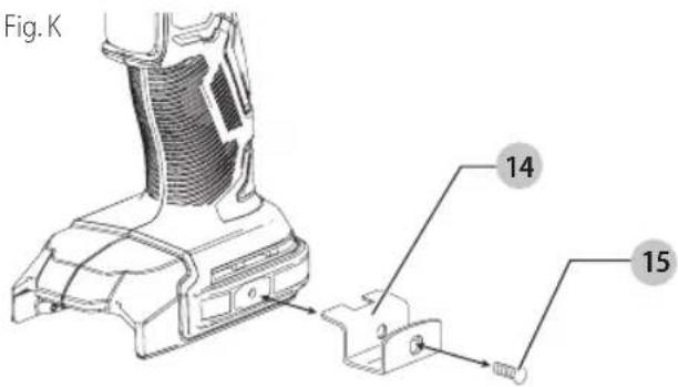 Craftsman CMCS600D1 - Versatrack™ (Fig. K) - 1