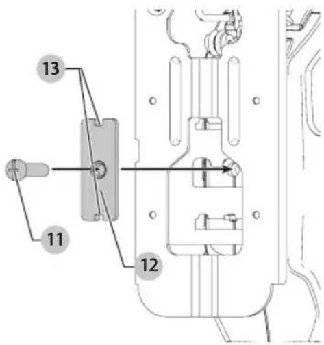 Craftsman CMCS600D1 - Ajuste de la Zapata para Cortes en Bisel (Fig. A, C, D) - 1