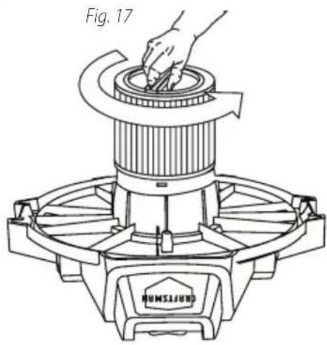 Craftsman CMXEVBCB1260L - ADVERTENCIA: SIempre DESENCHUFAR DEL TOMACORRIENTE DE LA PARED ANTES DE QUITAR LA CUBIERTA DEL DEPOSITO. - 4