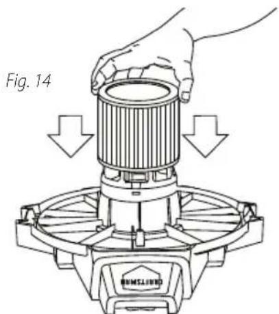 Craftsman CMXEVBCB1260L - FILTER INSTALLATION AND CLEAN UP Dry Pick Up Operation - 1