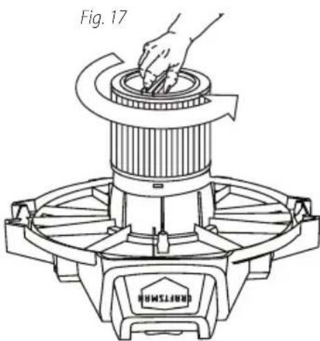 Craftsman CMXEVBCB1260L - A VERTISSEMENT: TOUJOURS DÉBRANCHER LA PRISE MURALE AVANT DE RETIRER LE COUVERCLE DE LA CUVE. - 4