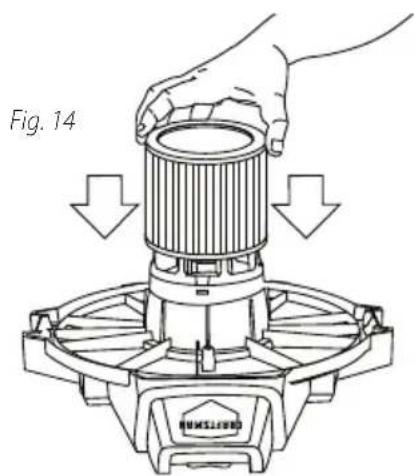 Craftsman CMXEVBCB1260L - A VERTISSEMENT: TOUJOURS DÉBRANCHER LA PRISE MURALE AVANT DE RETIRER LE COUVERCLE DE LA CUVE. - 1