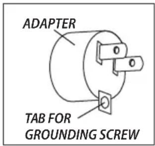 Craftsman CMXEVBCB1260L - GROUNDING INSTRUCTIONS - 3
