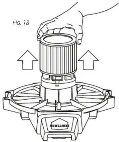 Craftsman CMXEVBCB1260L - A VERTISSEMENT: TOUJOURS DÉBRANCHER LA PRISE MURALE AVANT DE RETIRER LE COUVERCLE DE LA CUVE. - 5