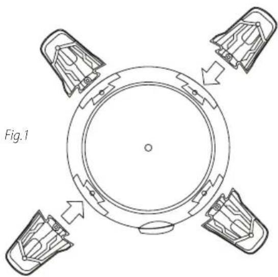 Craftsman CMXEVBCB1260L - ASSEMBLY Caster System Assembly - 1
