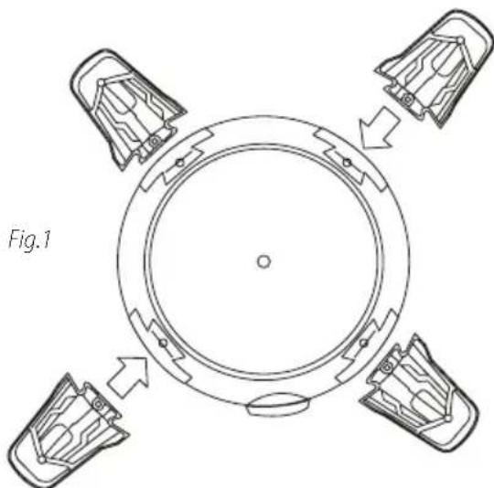 Craftsman CMXEVBCB1260L - Ensamblaje del sistema de ruedas - 1